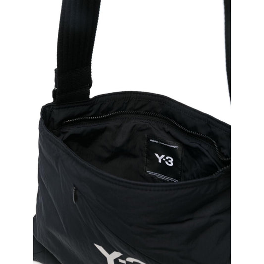 Y-3 black recycled polyester padded Shoulder Bag Shoulder Y-3