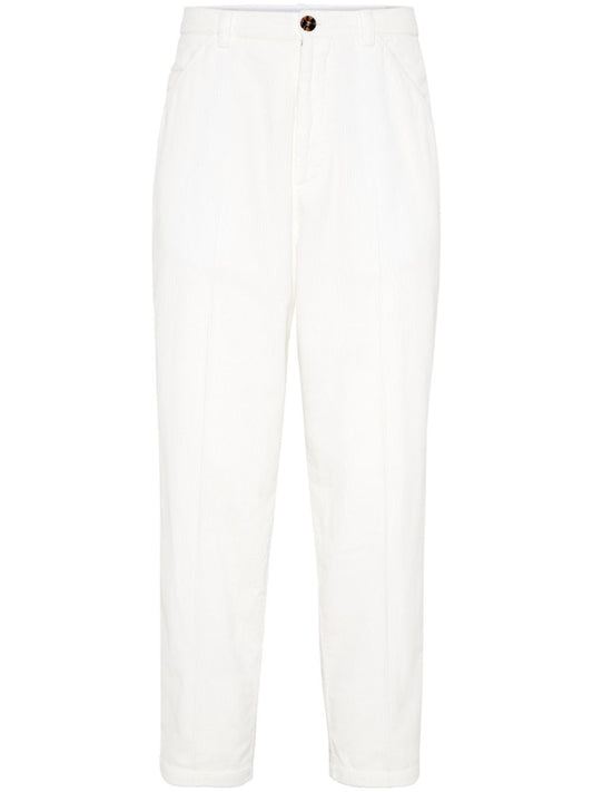 Brunello Cucinelli Trousers White