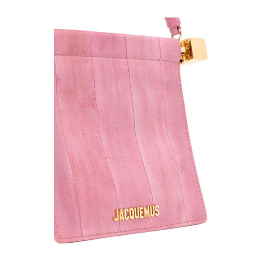 JACQUEMUS The Rond Carré Wallets Pink Wallets JACQUEMUS