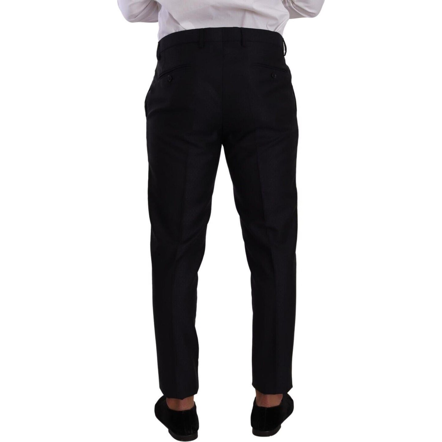 Dolce & Gabbana Blue MARTINI Slim fit 2 Piece Coat Suit