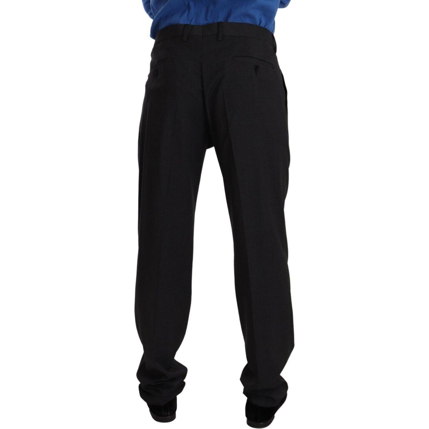 Dolce & Gabbana Gray Dress Trouser VENTANNI Dress Pants Dolce & Gabbana