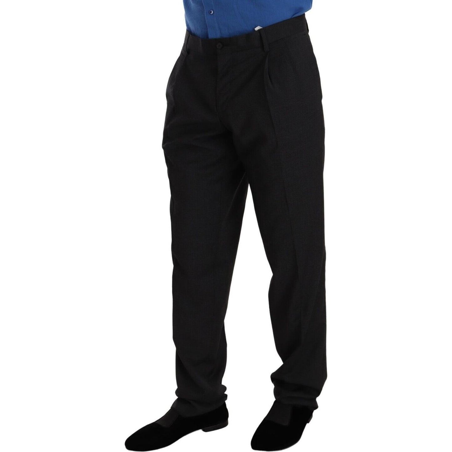 Dolce & Gabbana Gray Dress Trouser VENTANNI Dress Pants Dolce & Gabbana