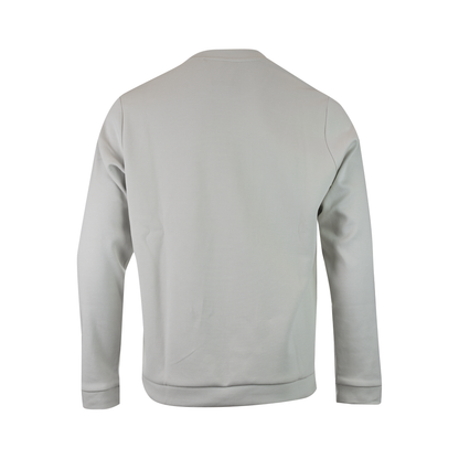 Hugo Boss Beige Cotton Round Neck Sweatshirt