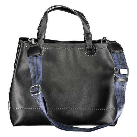 BYBLOS Black Polyethylene Women Handbag BYBLOS