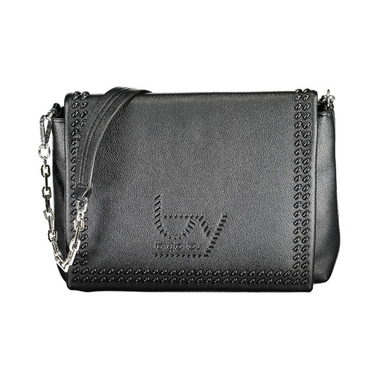 BYBLOS Black Polyethylene Women Handbag BYBLOS