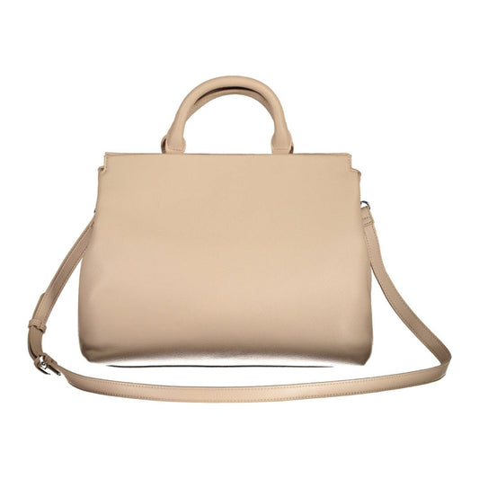 BYBLOS Beige Polyethylene Women Handbag BYBLOS