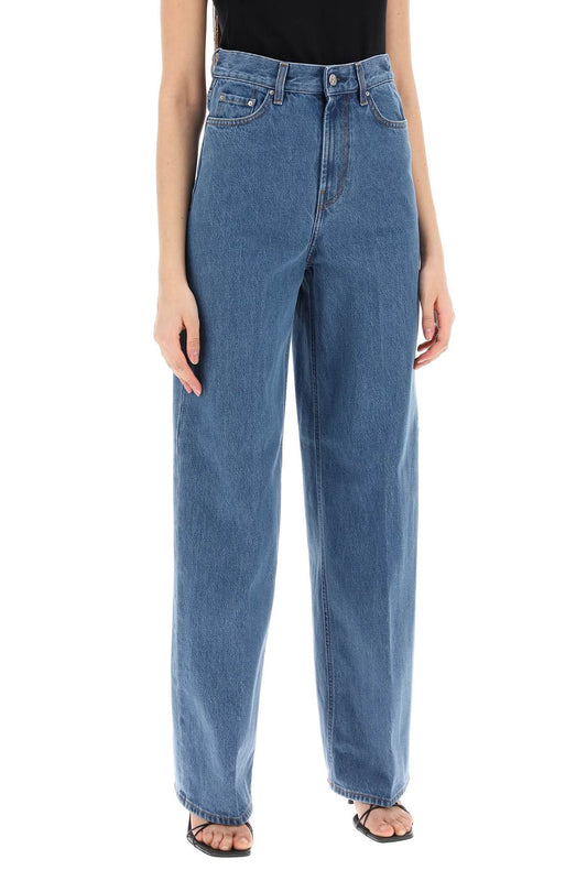 Toteme wide leg jeans in organic cotton Jeans Toteme