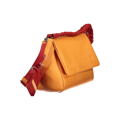 Desigual Orange Polyurethane Shoulder Bag Desigual