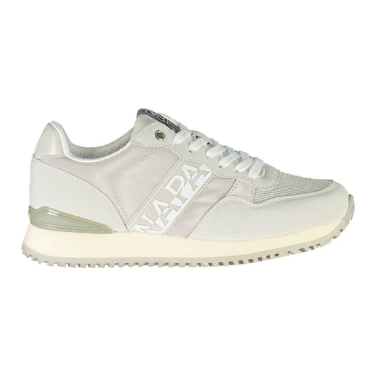 Napapijri Gray Polyester Women Sneaker Napapijri