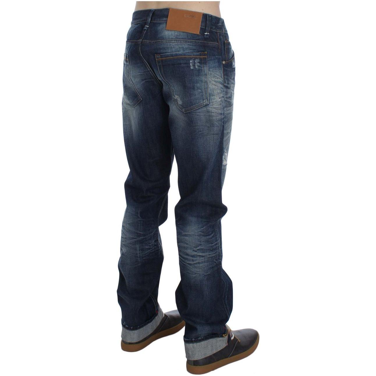 Acht Authentic Regular Fit Blue Wash Jeans Acht