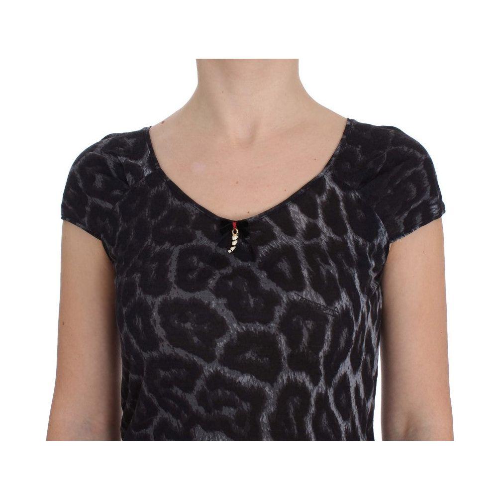 Chic Leopard Modal Top by Cavalli Cavalli