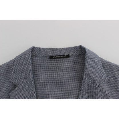 Master Coat Blue Double Breasted Regular Fit Blazer