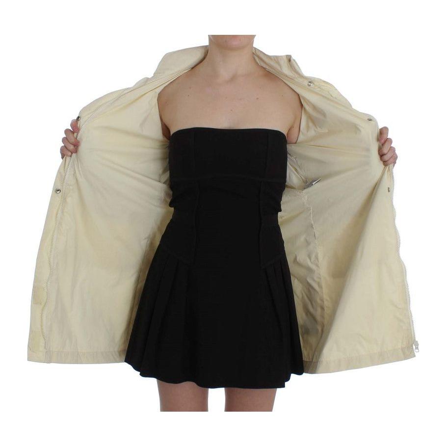 P.A.R.O.S.H. Beige Weather Proof Trench Jacket Coat