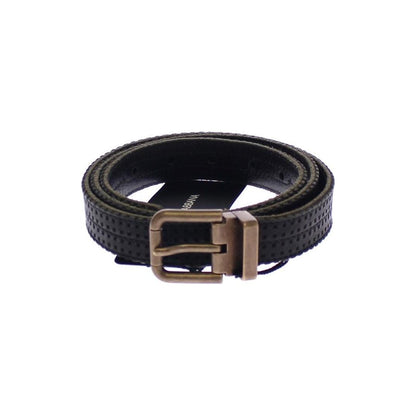 Dolce & Gabbana Blue Leather Logo Belt 1728,40% Cotton,67345645728,95 cm / 38 Inches,Accessories,Belts - Accessories,Belts - Men - Accessories,Blue,Dolce & Gabbana,Material: 60% Leather,Men,Men - Accessories,New with tags,Regular Belts - Belts - Accessori