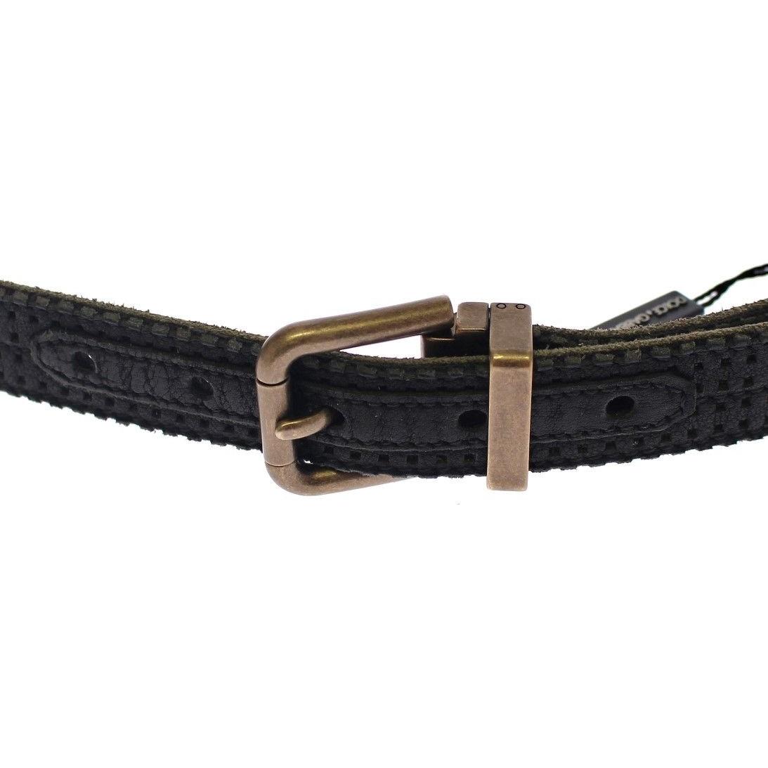 Dolce & Gabbana Blue Leather Logo Belt 1728,40% Cotton,67345645728,95 cm / 38 Inches,Accessories,Belts - Accessories,Belts - Men - Accessories,Blue,Dolce & Gabbana,Material: 60% Leather,Men,Men - Accessories,New with tags,Regular Belts - Belts - Accessori