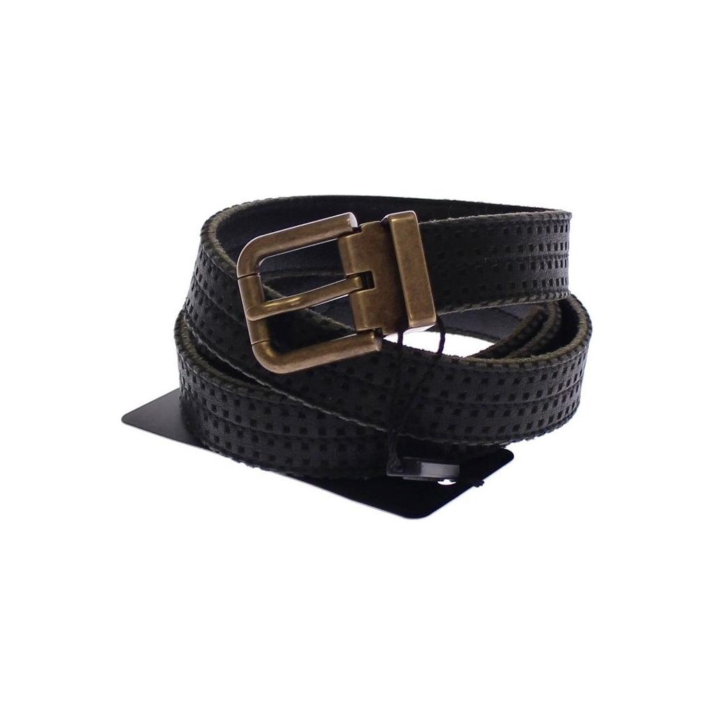 Dolce & Gabbana Blue Leather Logo Belt 1728,40% Cotton,67345645728,95 cm / 38 Inches,Accessories,Belts - Accessories,Belts - Men - Accessories,Blue,Dolce & Gabbana,Material: 60% Leather,Men,Men - Accessories,New with tags,Regular Belts - Belts - Accessori