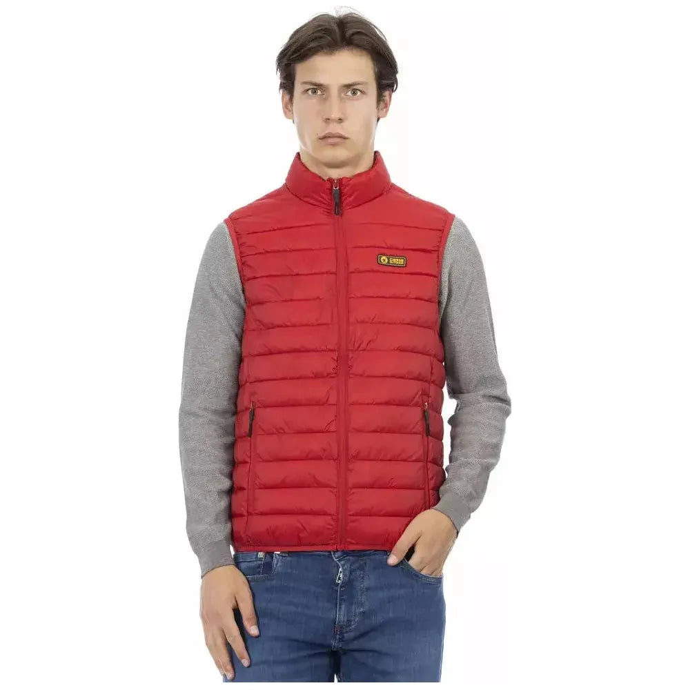 Ciesse Outdoor Red Polyester Men's Sleeveless Jacket