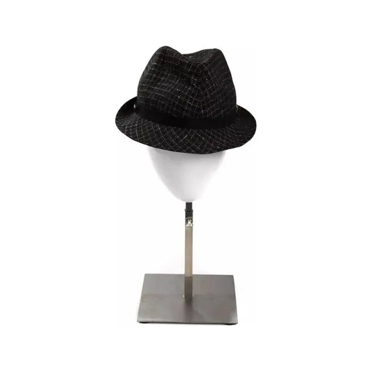 BYBLOS Black Wool Women Hat BYBLOS