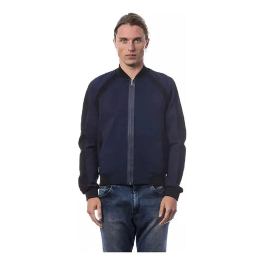 Verri Blue Viscose Men Sweater Verri