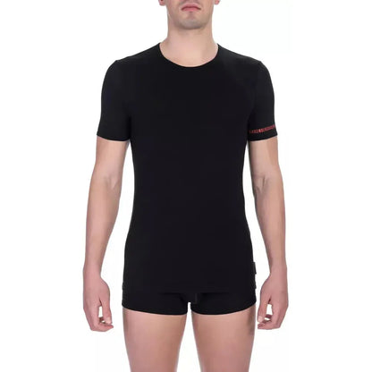 Bikkembergs "Black Cotton Men T-Shirt Twin Pack" Bikkembergs