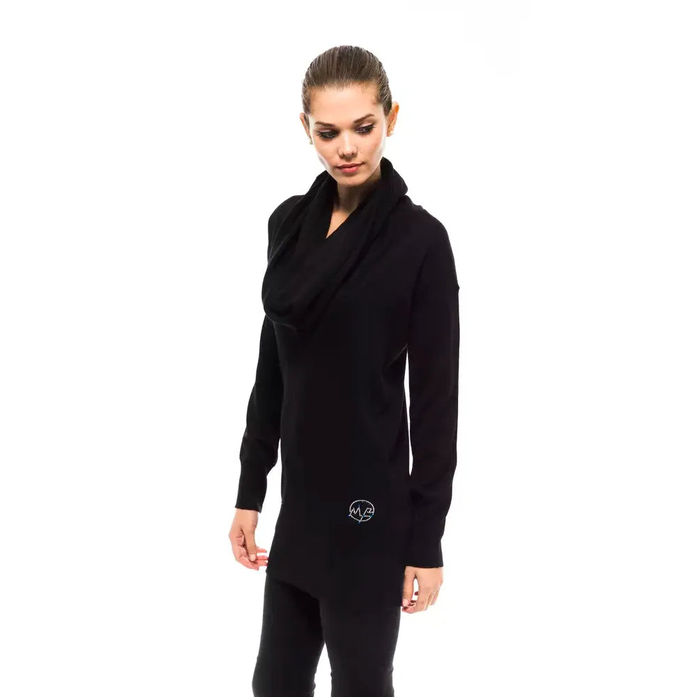 Montana Blu Black Wool Sweater