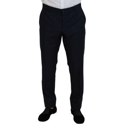 Dolce & Gabbana Blue Single Breasted 2 Piece MARTINI Suit