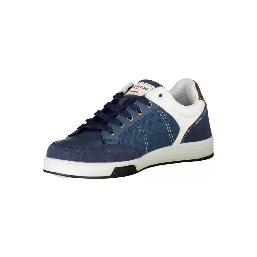 Carrera Blue Eco Leather Men Sneaker Carrera