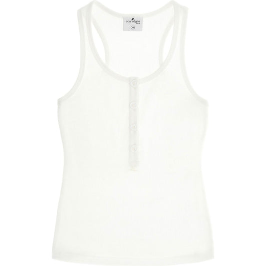 Courreges 90's ribbed tank top Topwear Courreges