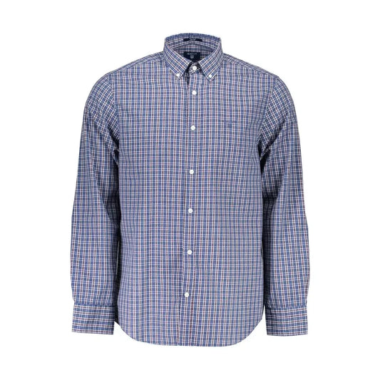 Gant Purple Cotton Men Shirt Gant