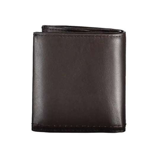 Calvin Klein Brown Leather Men Wallet Calvin Klein