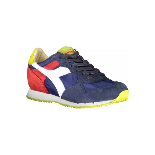 Diadora Blue Leather Women Sneaker Diadora