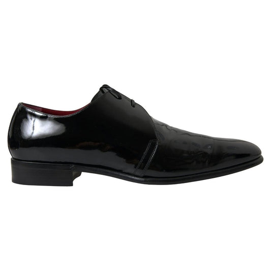 Dolce & Gabbana Black Patent Leather Formal Shoes Dolce & Gabbana