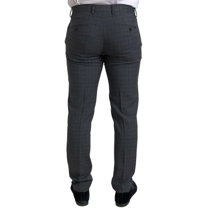 Dolce & Gabbana Gray 2 Piece Single Breasted MARTINI Suit