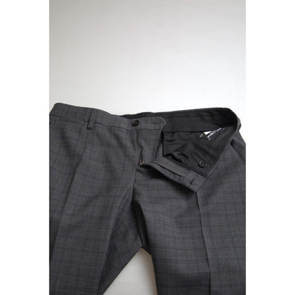 Dolce & Gabbana Gray 2 Piece Single Breasted MARTINI Suit