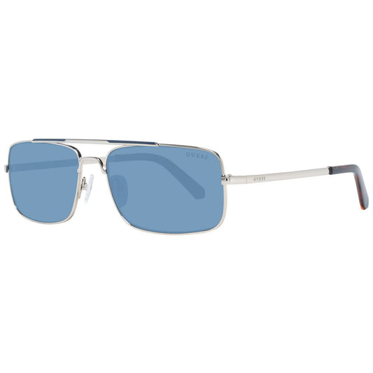 Guess Silver Men Sunglasses Guess