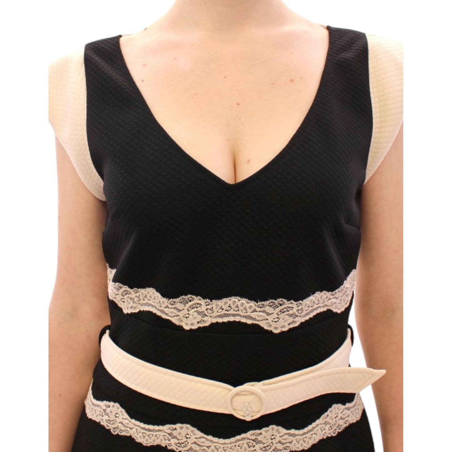 Cavalli Black lace sheath dress