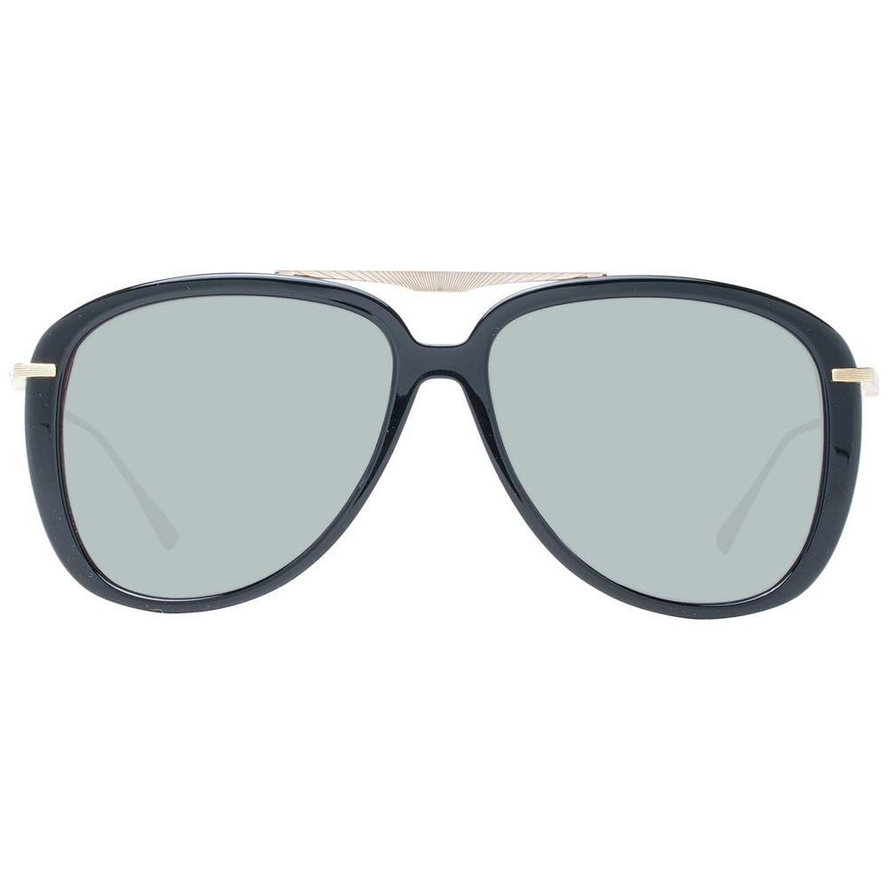 Scotch & Soda Black Metal & Plastic Sunglasses Scotch & Soda