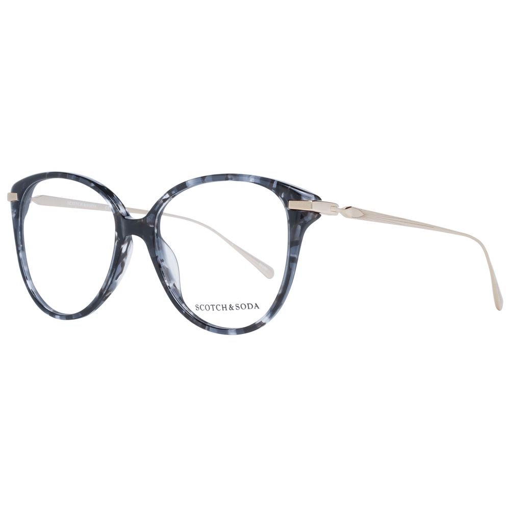 Scotch & Soda Black Acetate Glasses (Frames) Scotch & Soda
