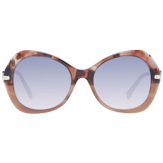 Omega Brown Women Sunglasses Omega