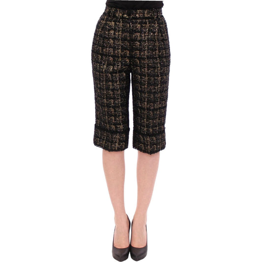 Dolce & Gabbana Elegant Designer Woven Shorts Dolce & Gabbana