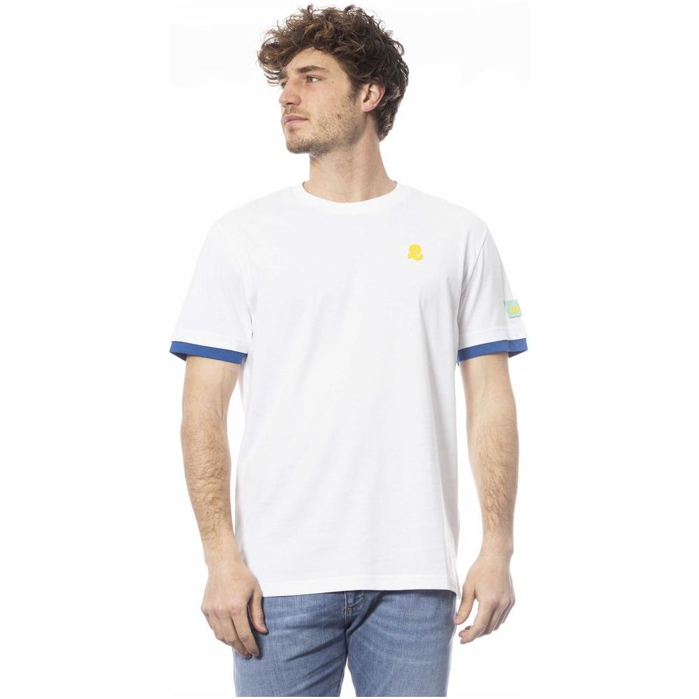 Invicta White Cotton Men's T-Shirt Invicta