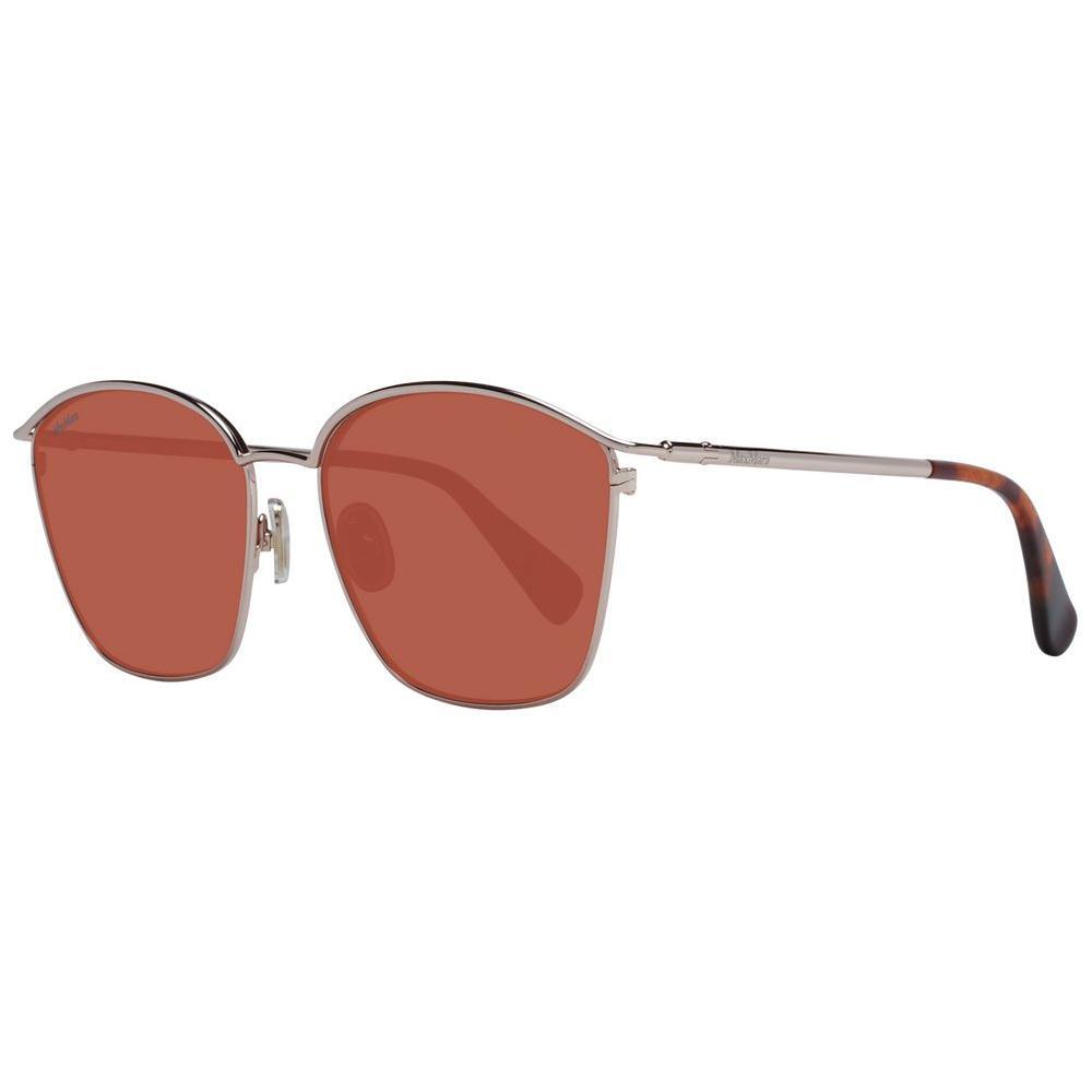 Max Mara Rose Gold Metal Sunglasses