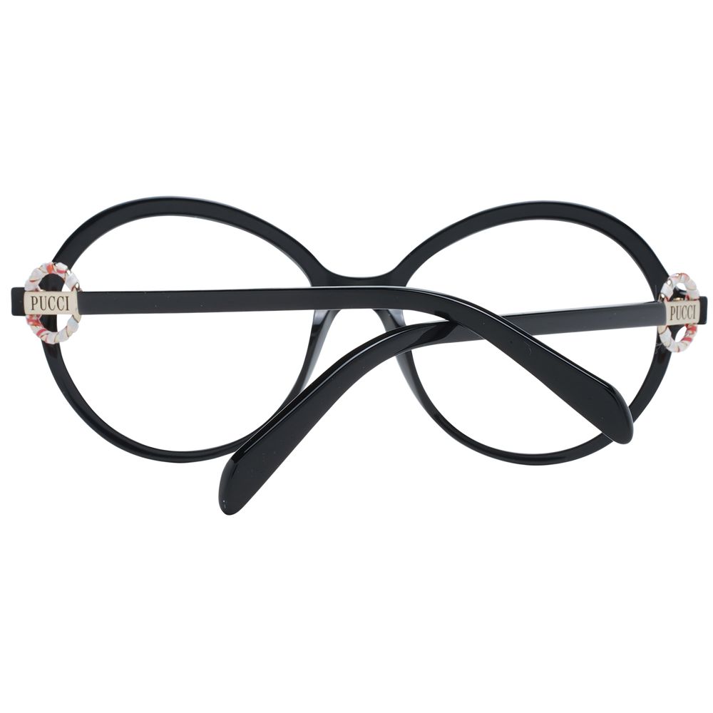 Emilio Pucci Black Plastic Glasses (Frames) 1728,67345776800,Accessories,Black,Emilio Pucci,Glasses (Frames) - Glasses and Sunglasses - Accessories,Glasses and Sunglasses - Accessories,New with tags,Sunglasses for Women - Sunglasses,Women
