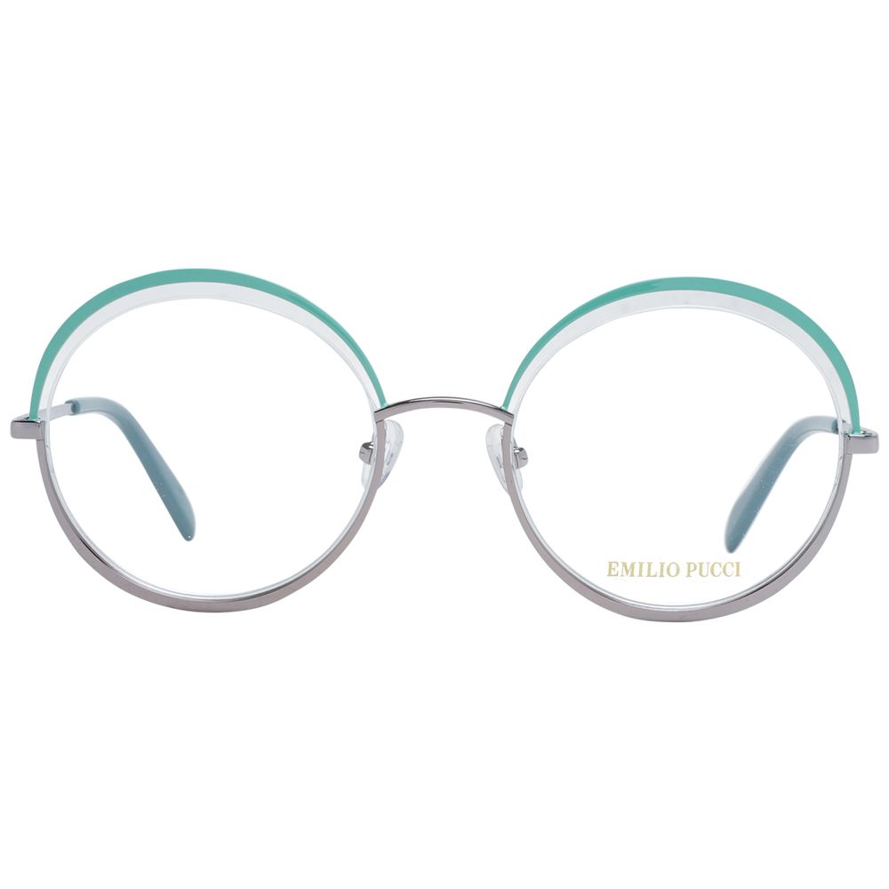 Emilio Pucci Bicolor Metal Glasses (Frames) 1728,67345776800,Accessories,Bicolor,Emilio Pucci,Glasses (Frames) - Glasses and Sunglasses - Accessories,Glasses and Sunglasses - Accessories,New with tags,Sunglasses for Women - Sunglasses,Women