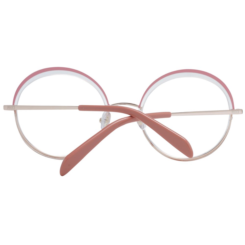 Emilio Pucci Pink Metal Glasses (Frames) 1728,67345776800,Accessories,Emilio Pucci,Glasses (Frames) - Glasses and Sunglasses - Accessories,Glasses and Sunglasses - Accessories,New with tags,Pink,Sunglasses for Women - Sunglasses,Women