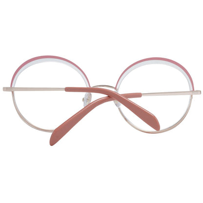 Emilio Pucci Pink Metal Glasses (Frames) 1728,67345776800,Accessories,Emilio Pucci,Glasses (Frames) - Glasses and Sunglasses - Accessories,Glasses and Sunglasses - Accessories,New with tags,Pink,Sunglasses for Women - Sunglasses,Women