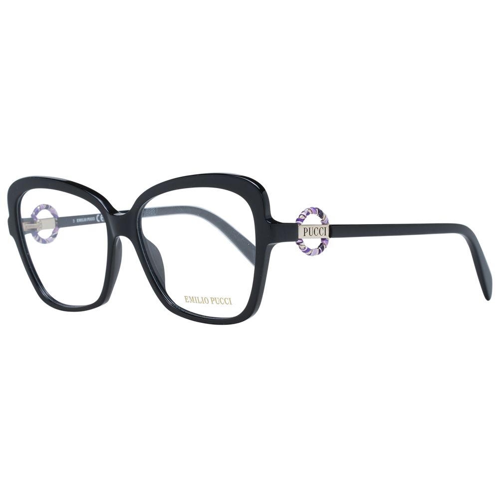 Emilio Pucci Black Plastic Glasses (Frames) 1728,67345776800,Accessories,Black,Emilio Pucci,Glasses (Frames) - Glasses and Sunglasses - Accessories,Glasses and Sunglasses - Accessories,New with tags,Sunglasses for Women - Sunglasses,Women