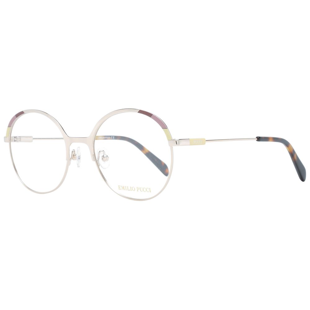Emilio Pucci Gold Metal Glasses (Frames) 1728,67345776800,Accessories,Emilio Pucci,Glasses (Frames) - Glasses and Sunglasses - Accessories,Glasses and Sunglasses - Accessories,Gold,New with tags,Sunglasses for Women - Sunglasses,Women