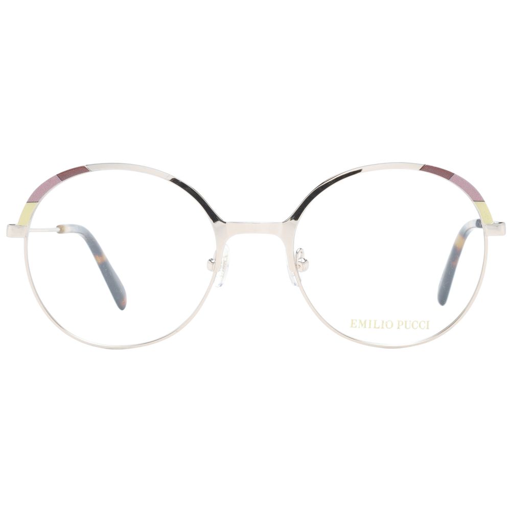 Emilio Pucci Gold Metal Glasses (Frames) 1728,67345776800,Accessories,Emilio Pucci,Glasses (Frames) - Glasses and Sunglasses - Accessories,Glasses and Sunglasses - Accessories,Gold,New with tags,Sunglasses for Women - Sunglasses,Women