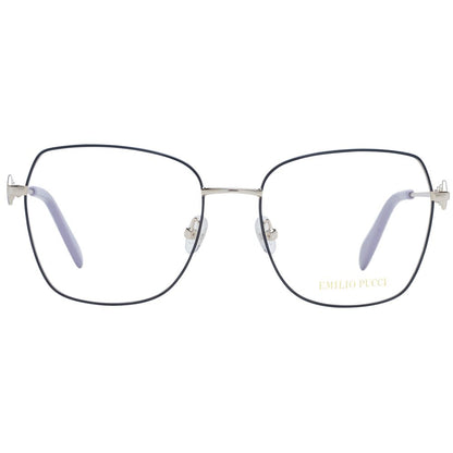 Emilio Pucci Blue Metal Glasses (Frames) 1728,67345776800,Accessories,Blue,Emilio Pucci,Glasses (Frames) - Glasses and Sunglasses - Accessories,Glasses and Sunglasses - Accessories,New with tags,Sunglasses for Women - Sunglasses,Women